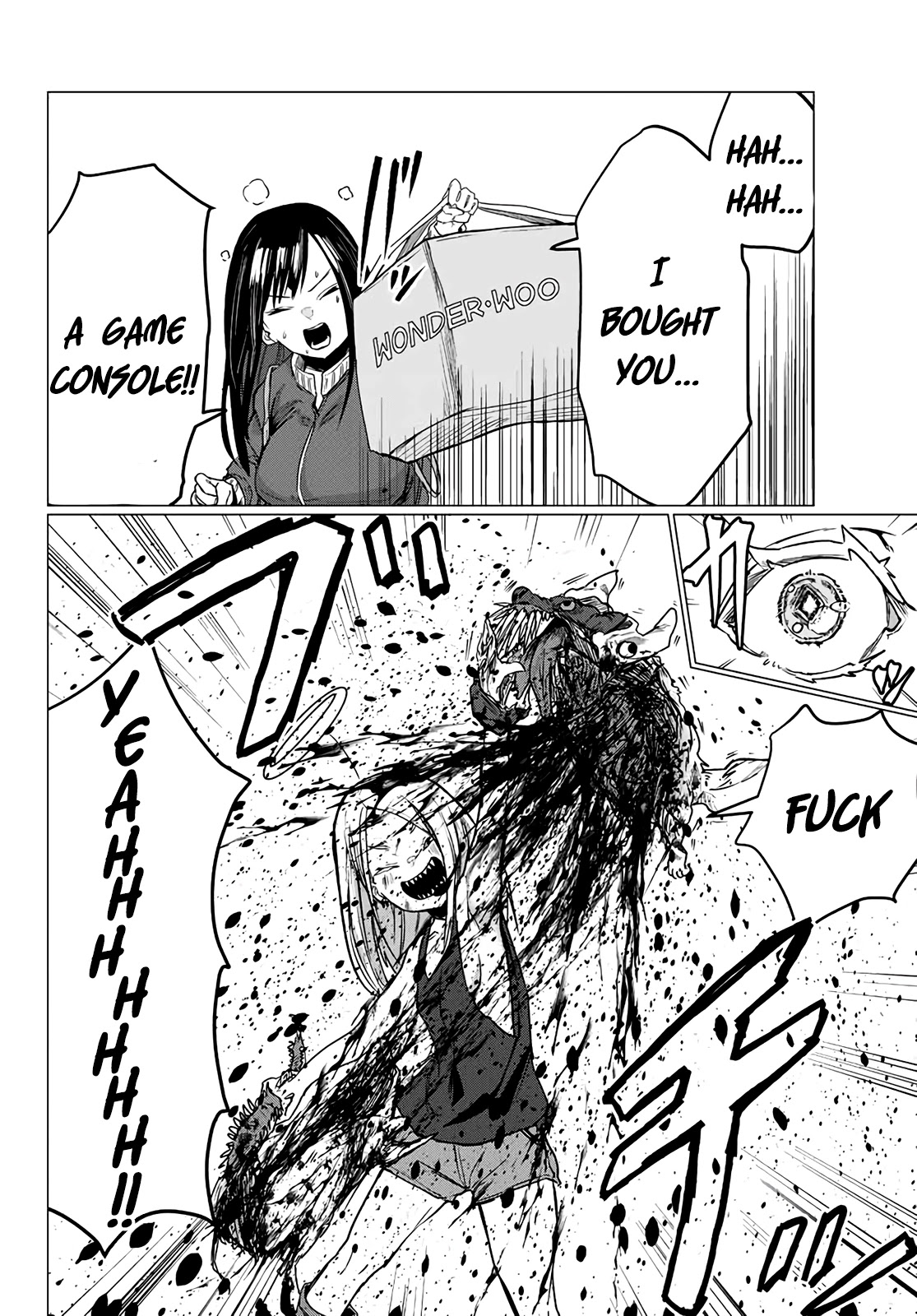 Hapiel Chapter 3 page 15 - Chapter 3: If You Don't Let Go of That Fat Cow I'm Going To Beat You To Death