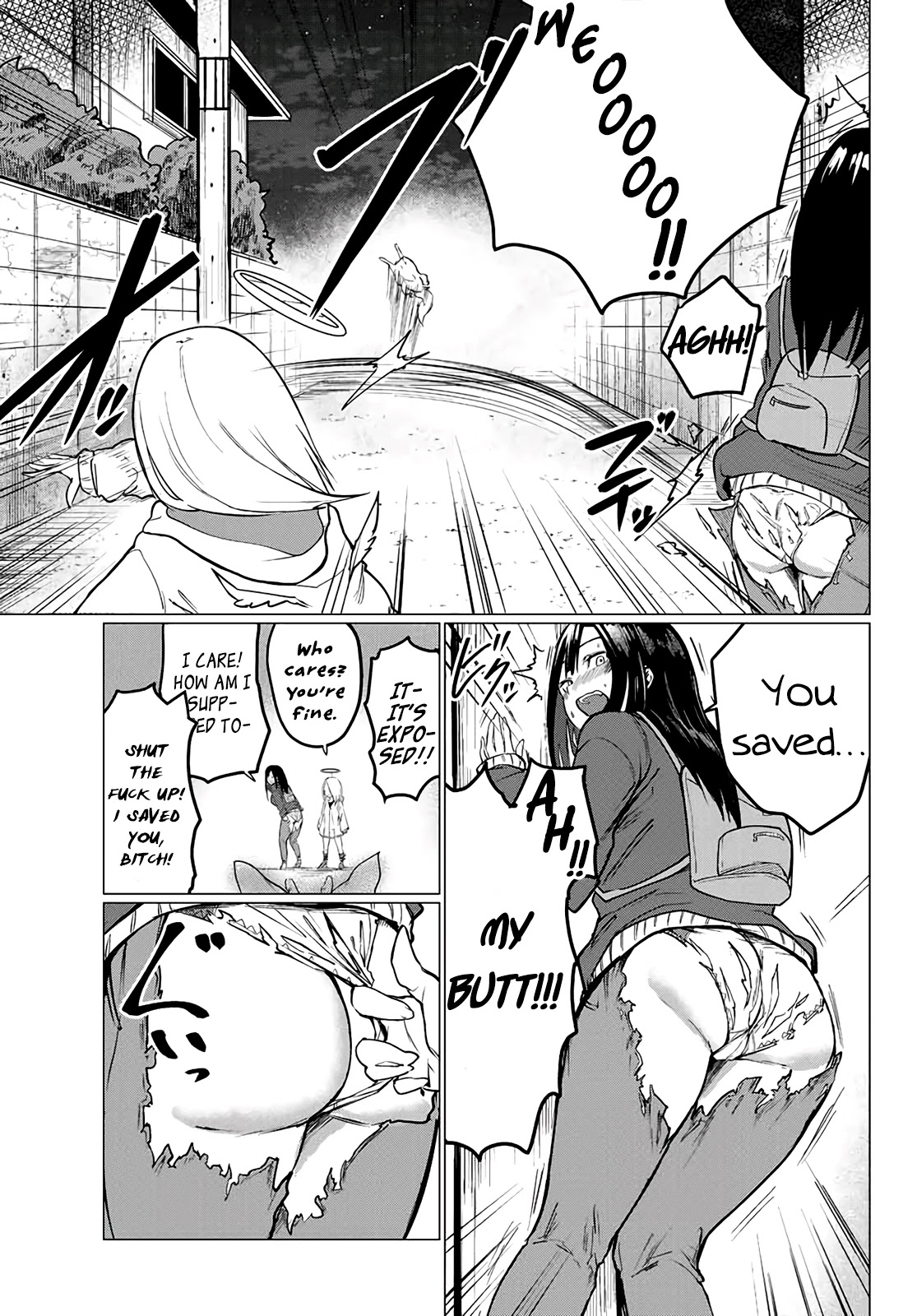 Hapiel Chapter 3 page 6 - Chapter 3: If You Don't Let Go of That Fat Cow I'm Going To Beat You To Death