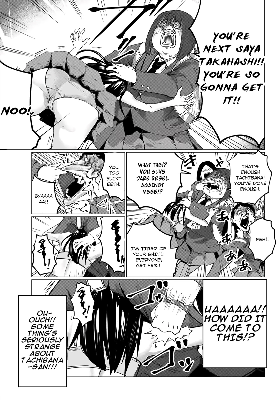 Hapiel Chapter 5 page 10 - Chapter 5: I'm Going to Beat That Crazy Bitch to Death