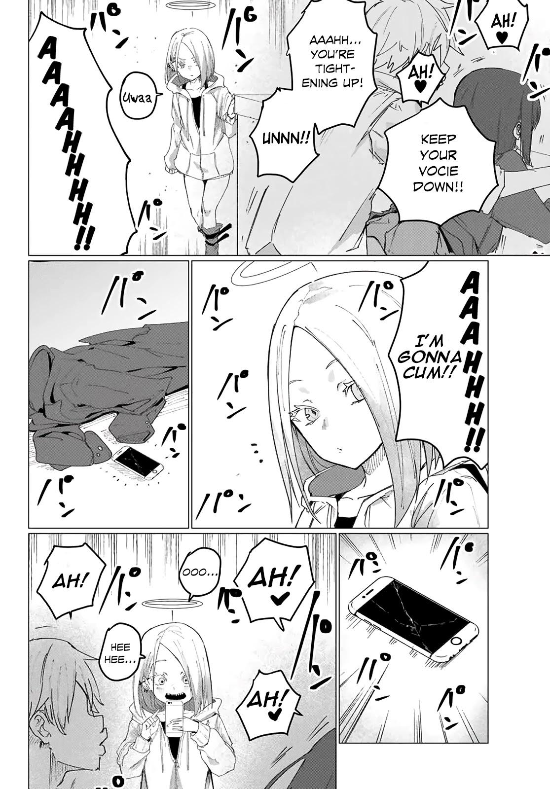 Hapiel Chapter 5 page 3 - Chapter 5: I'm Going to Beat That Crazy Bitch to Death