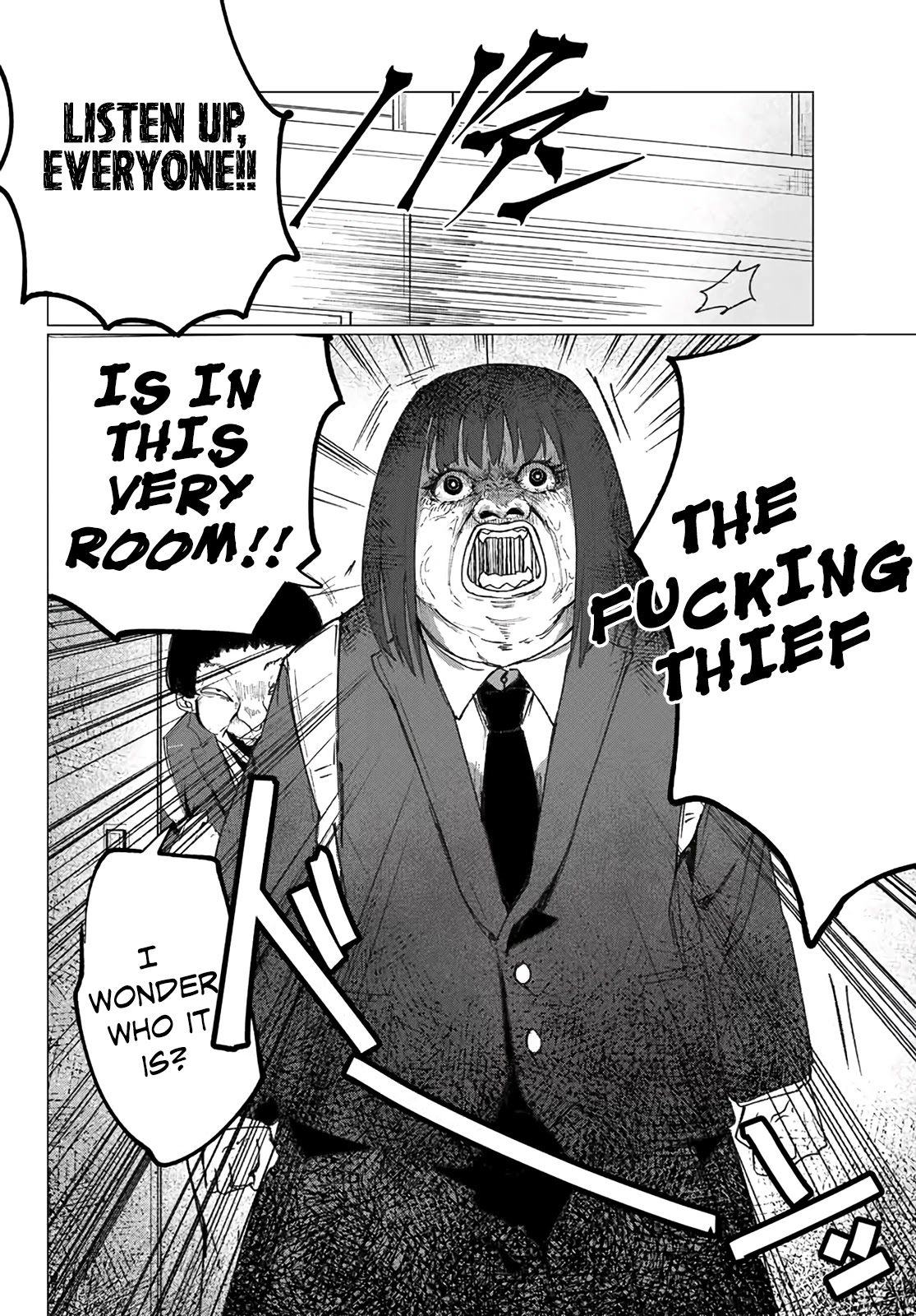 Hapiel Chapter 5 page 5 - Chapter 5: I'm Going to Beat That Crazy Bitch to Death