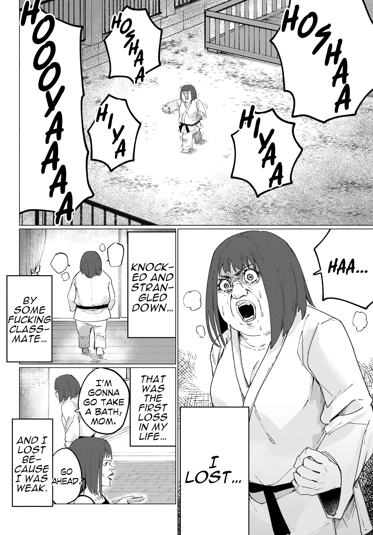 Hapiel Chapter 7 page 17 - Chapter 7: You Might be God But... I'll Beat You to Death!