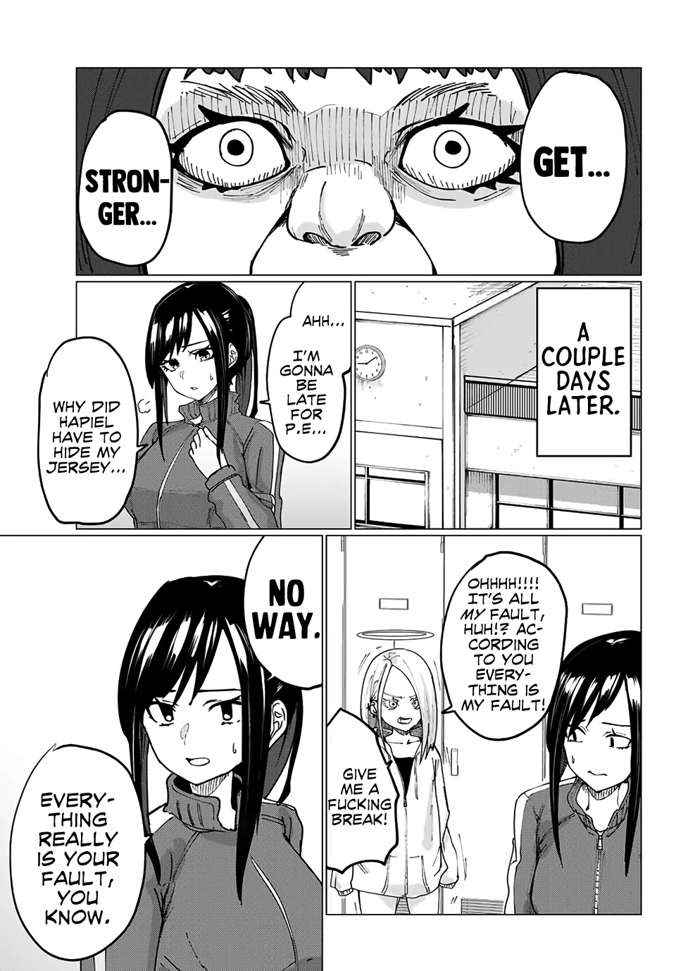 Hapiel Chapter 8 page 4 - Chapter 8: With Our Combined Powers, We Will Beat You to Death!