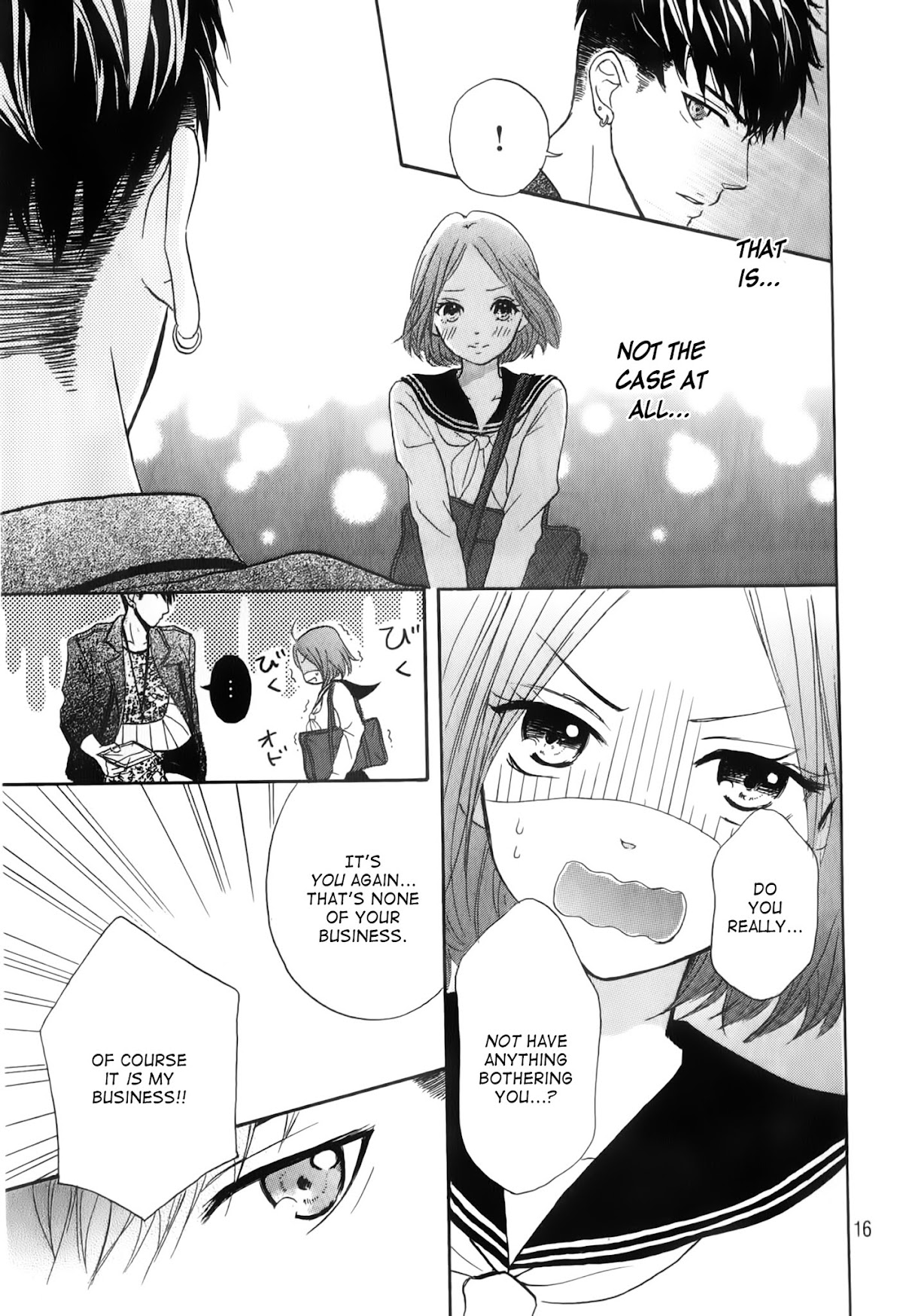 Hapira Hajimaru Chapter 1.2 page 16 - Chapter 1 v2 : A Treasured Classmate
