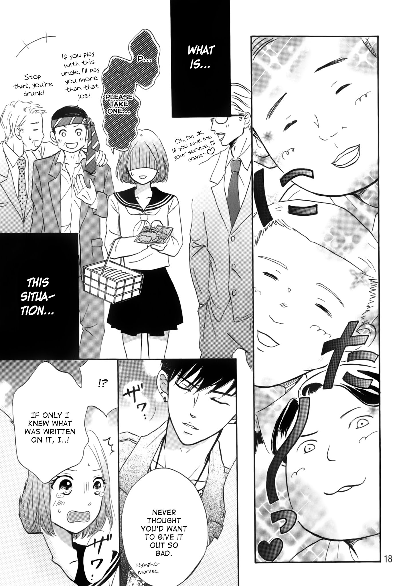 Hapira Hajimaru Chapter 1.2 page 18 - Chapter 1 v2 : A Treasured Classmate