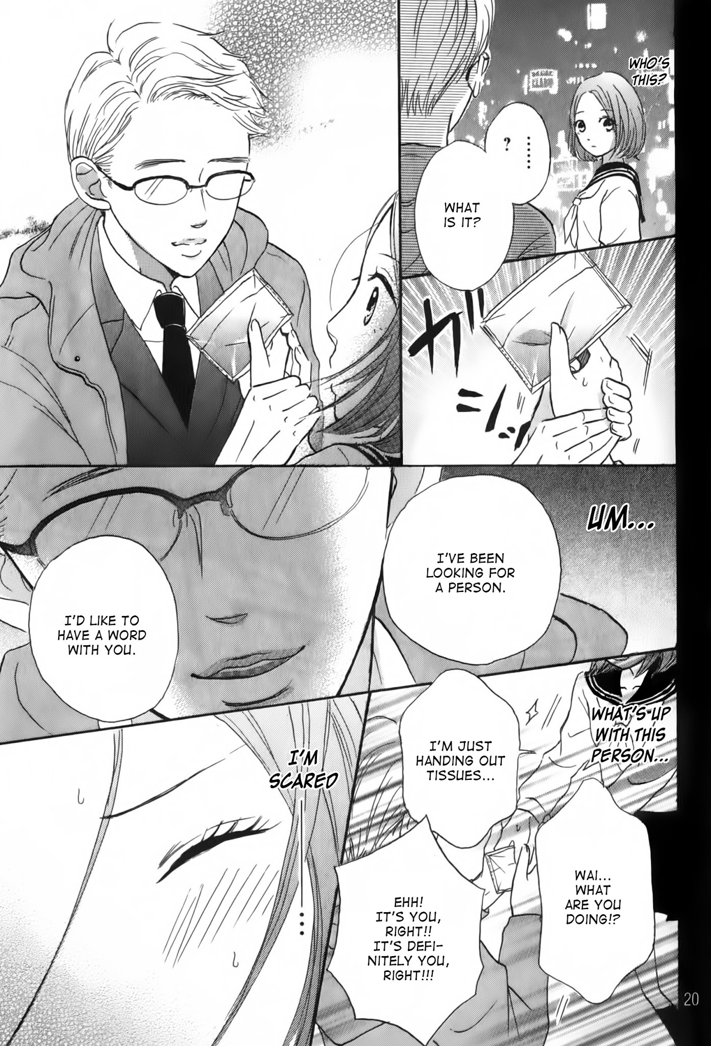 Hapira Hajimaru Chapter 1.2 page 20 - Chapter 1 v2 : A Treasured Classmate