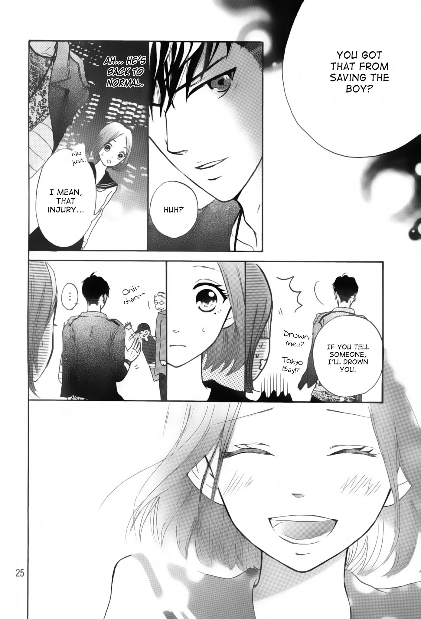 Hapira Hajimaru Chapter 1.2 page 25 - Chapter 1 v2 : A Treasured Classmate