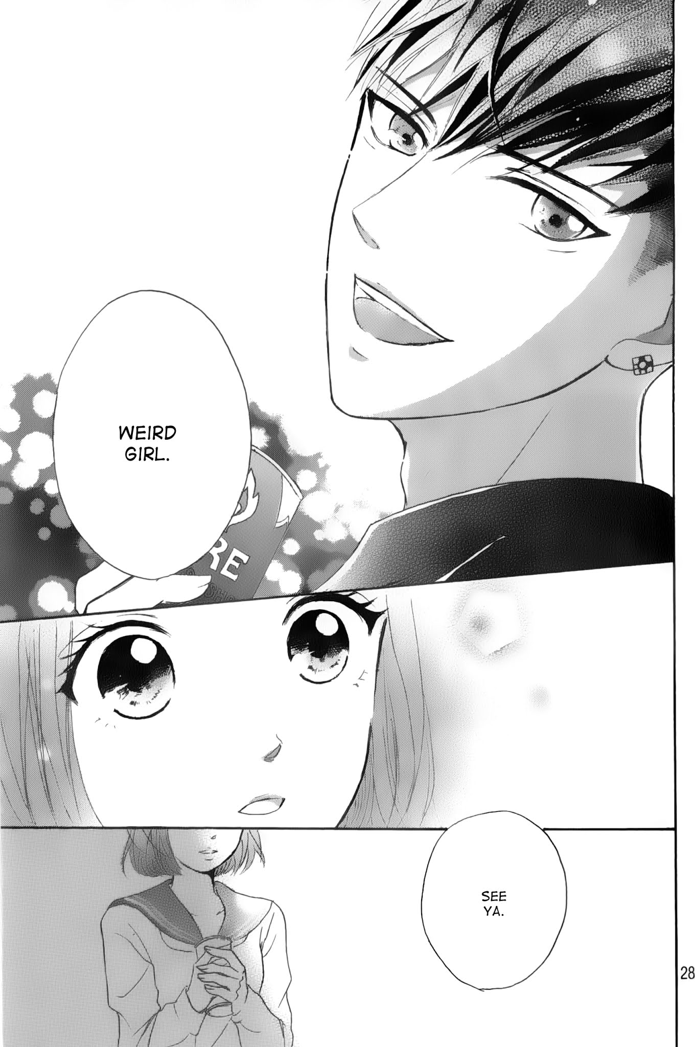 Hapira Hajimaru Chapter 1.2 page 28 - Chapter 1 v2 : A Treasured Classmate