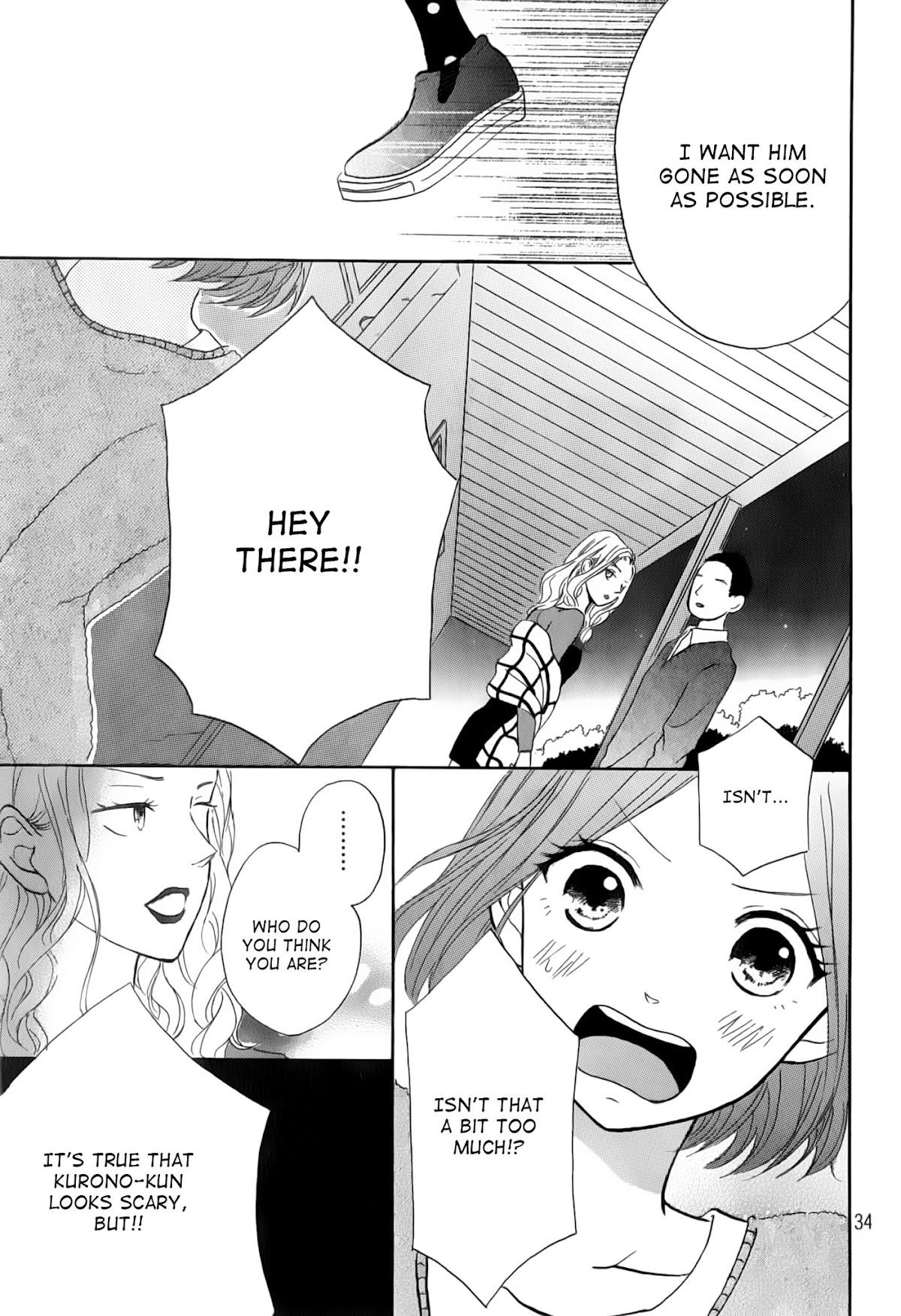 Hapira Hajimaru Chapter 1.2 page 34 - Chapter 1 v2 : A Treasured Classmate