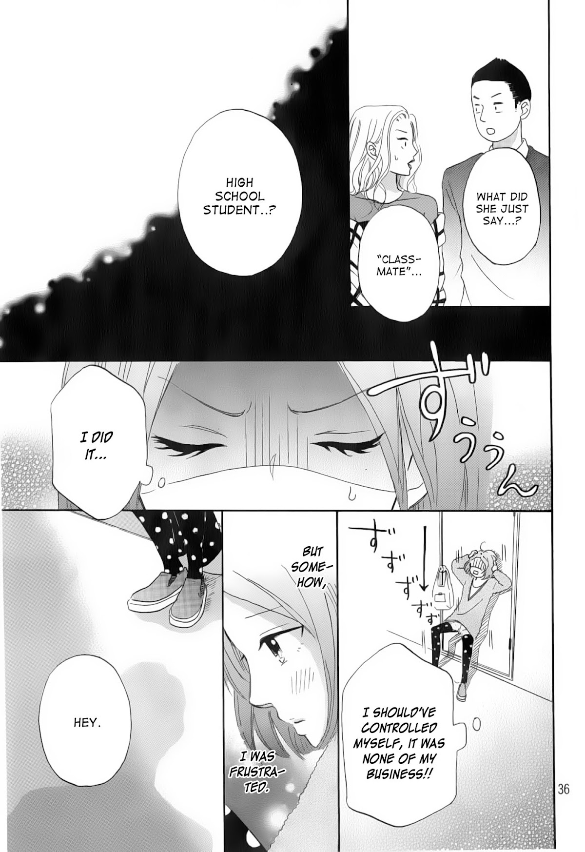 Hapira Hajimaru Chapter 1.2 page 36 - Chapter 1 v2 : A Treasured Classmate
