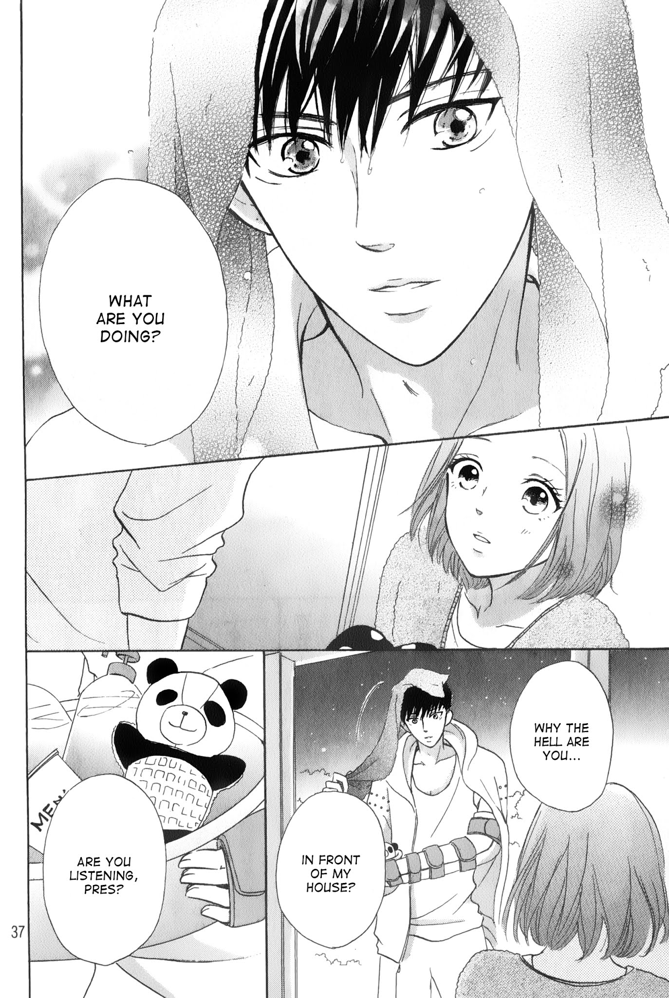 Hapira Hajimaru Chapter 1.2 page 37 - Chapter 1 v2 : A Treasured Classmate