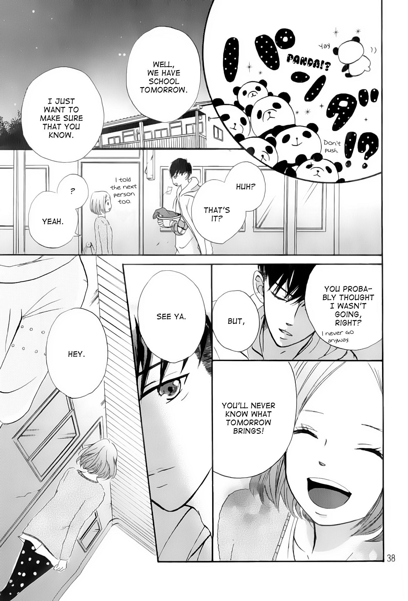 Hapira Hajimaru Chapter 1.2 page 38 - Chapter 1 v2 : A Treasured Classmate