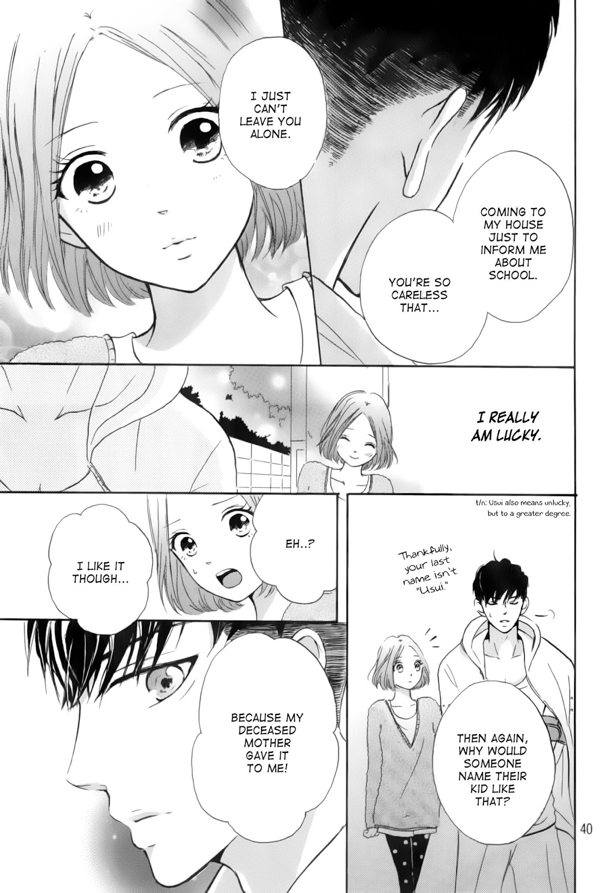 Hapira Hajimaru Chapter 1.2 page 40 - Chapter 1 v2 : A Treasured Classmate