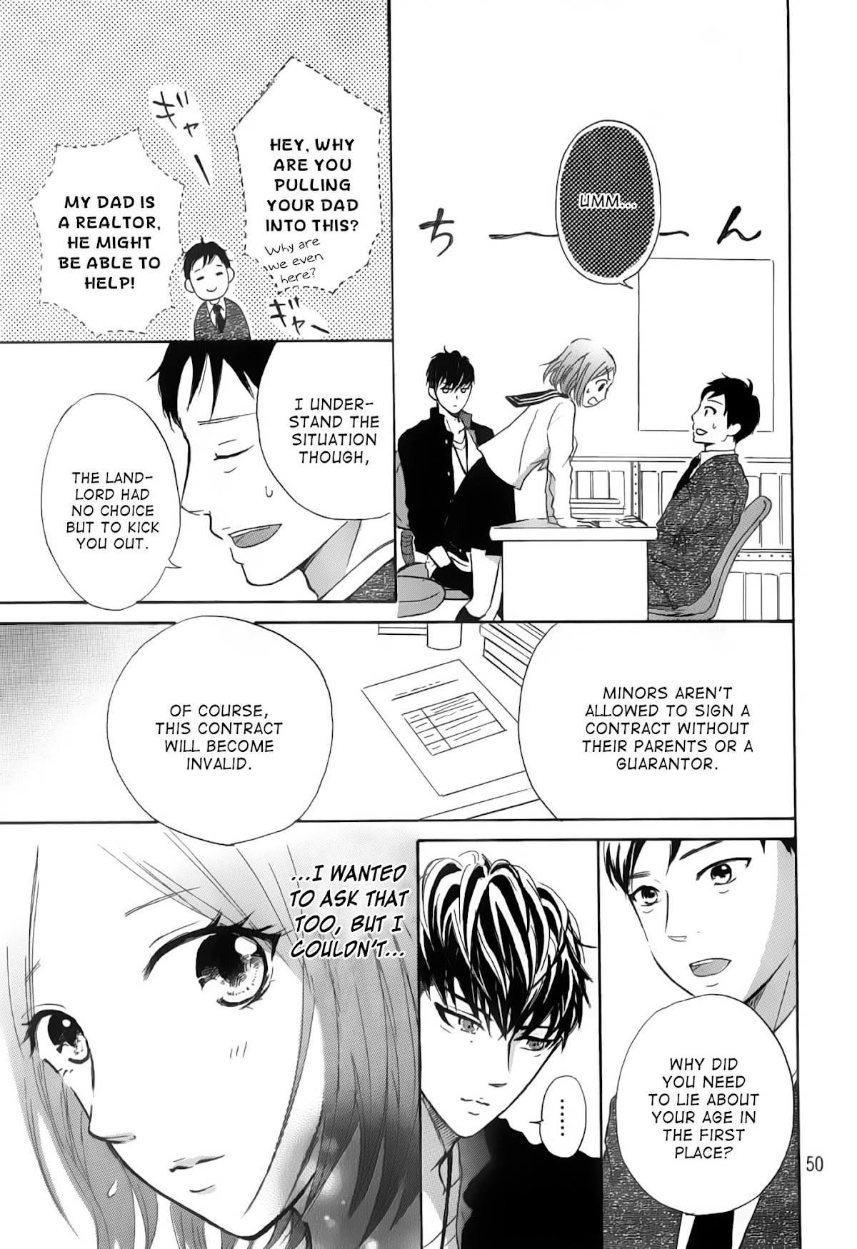Hapira Hajimaru Chapter 1.2 page 50 - Chapter 1 v2 : A Treasured Classmate