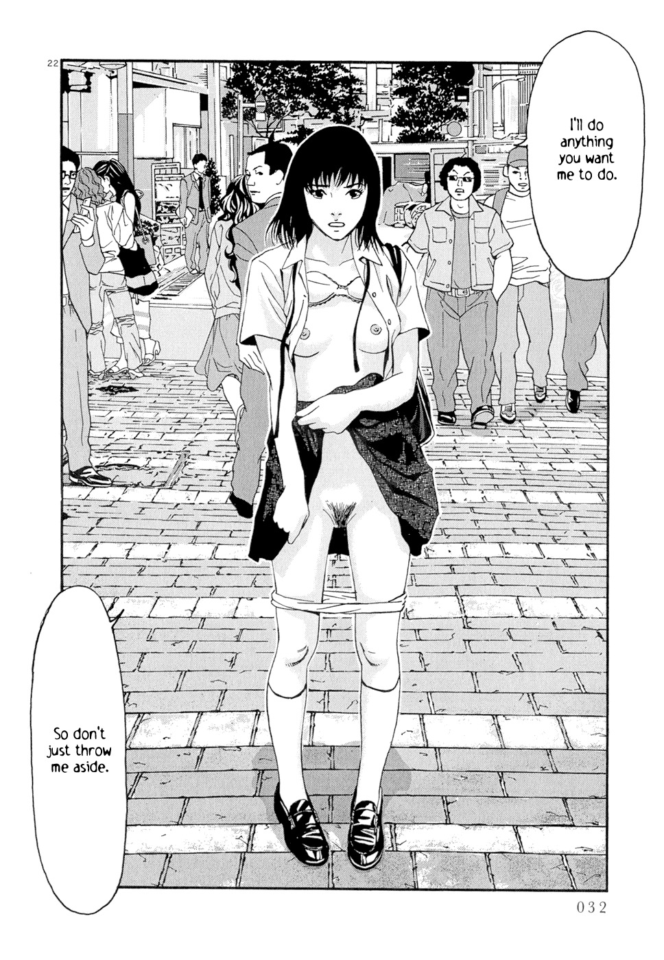 Happiness (FURUYA Usamaru) Chapter 1 page 33 - Chapter 1: Teased and Stepped On, What Blooms is a Passionate Flower