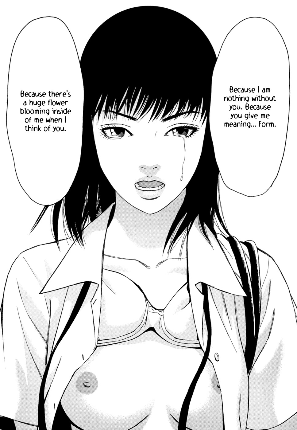 Happiness (FURUYA Usamaru) Chapter 1 page 34 - Chapter 1: Teased and Stepped On, What Blooms is a Passionate Flower