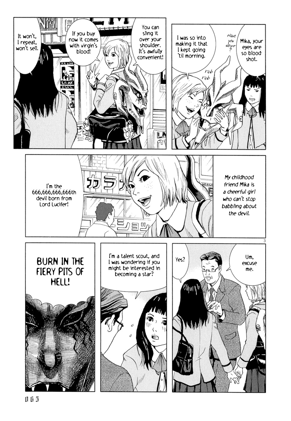 Happiness (FURUYA Usamaru) Chapter 3 page 4 - Chapter 3: Song of the Devil