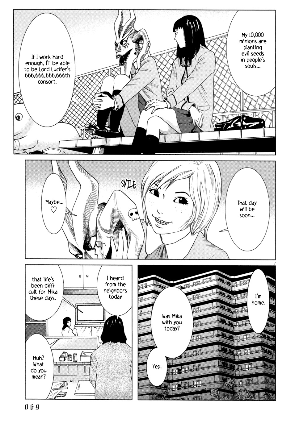 Happiness (FURUYA Usamaru) Chapter 3 page 8 - Chapter 3: Song of the Devil