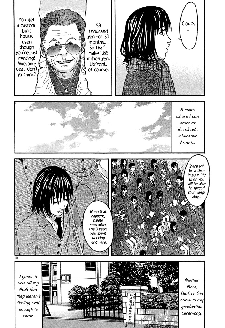 Happiness (FURUYA Usamaru) Chapter 6 page 10 - Chapter 6: A Room of Clouds part 1