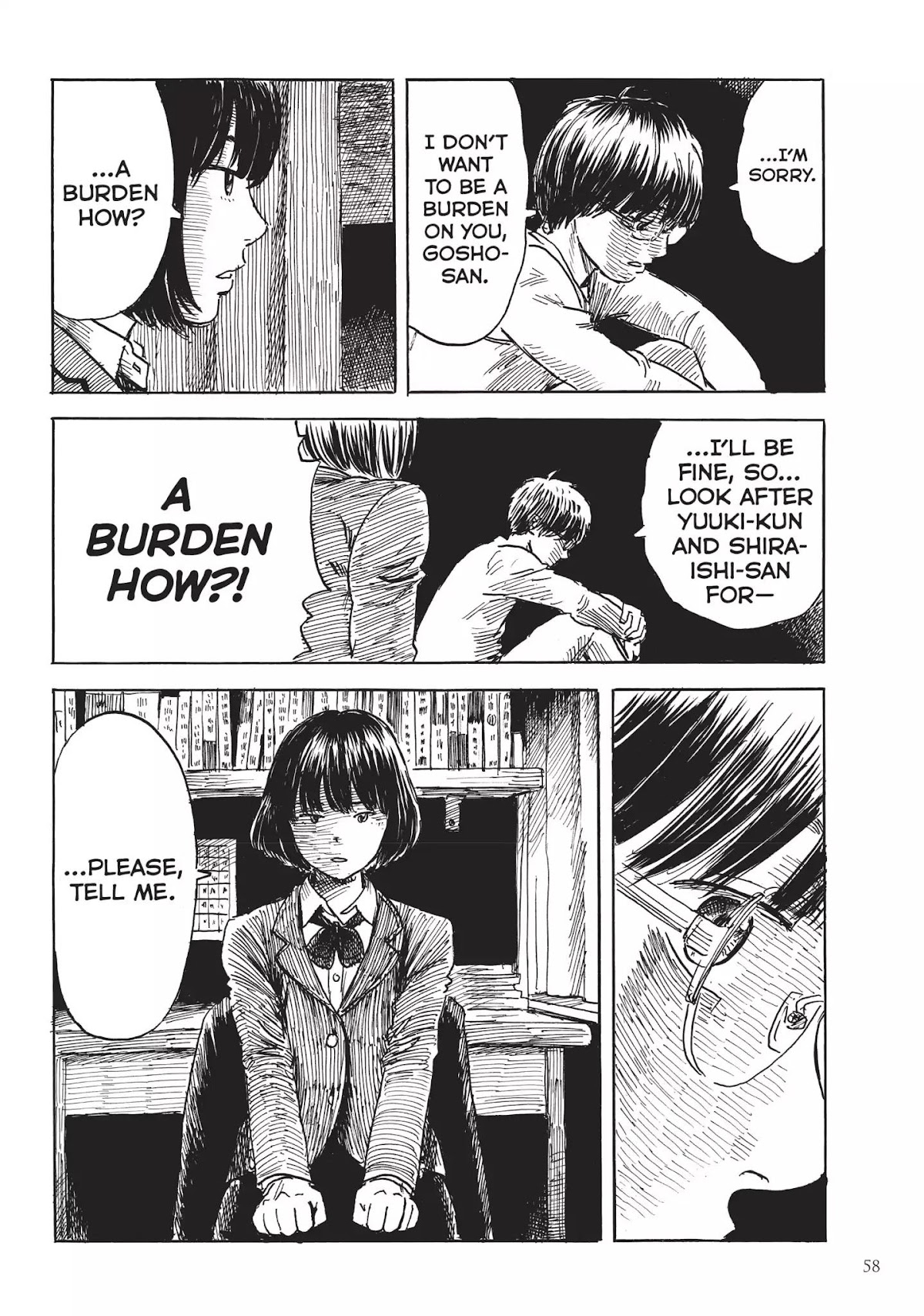 Happiness (OSHIMI Shuzo) Chapter 12 page 22 - Chapter 12: Beyond the Pale