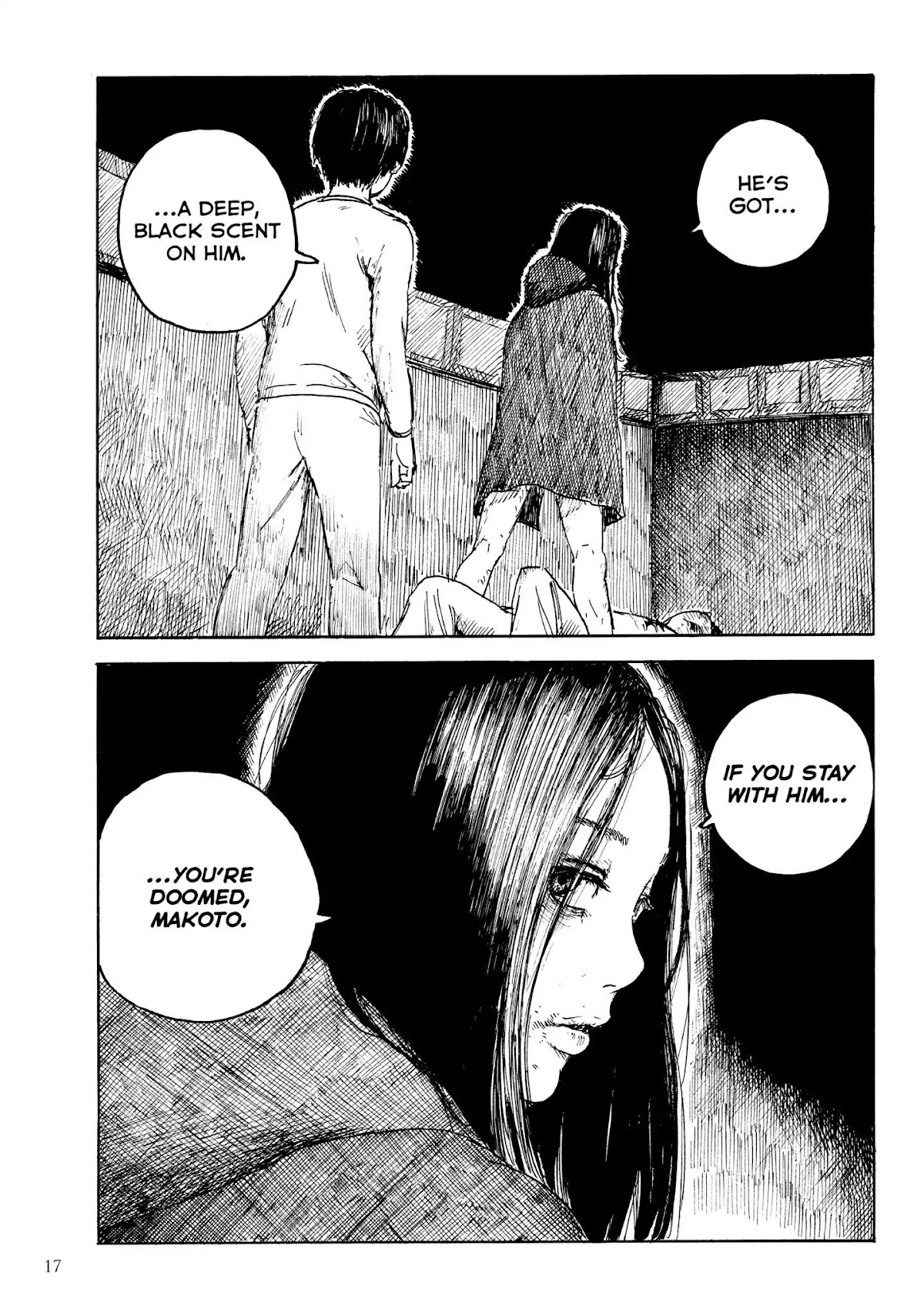 Happiness (OSHIMI Shuzo) Chapter 16 page 17 - Chapter 16: Separation