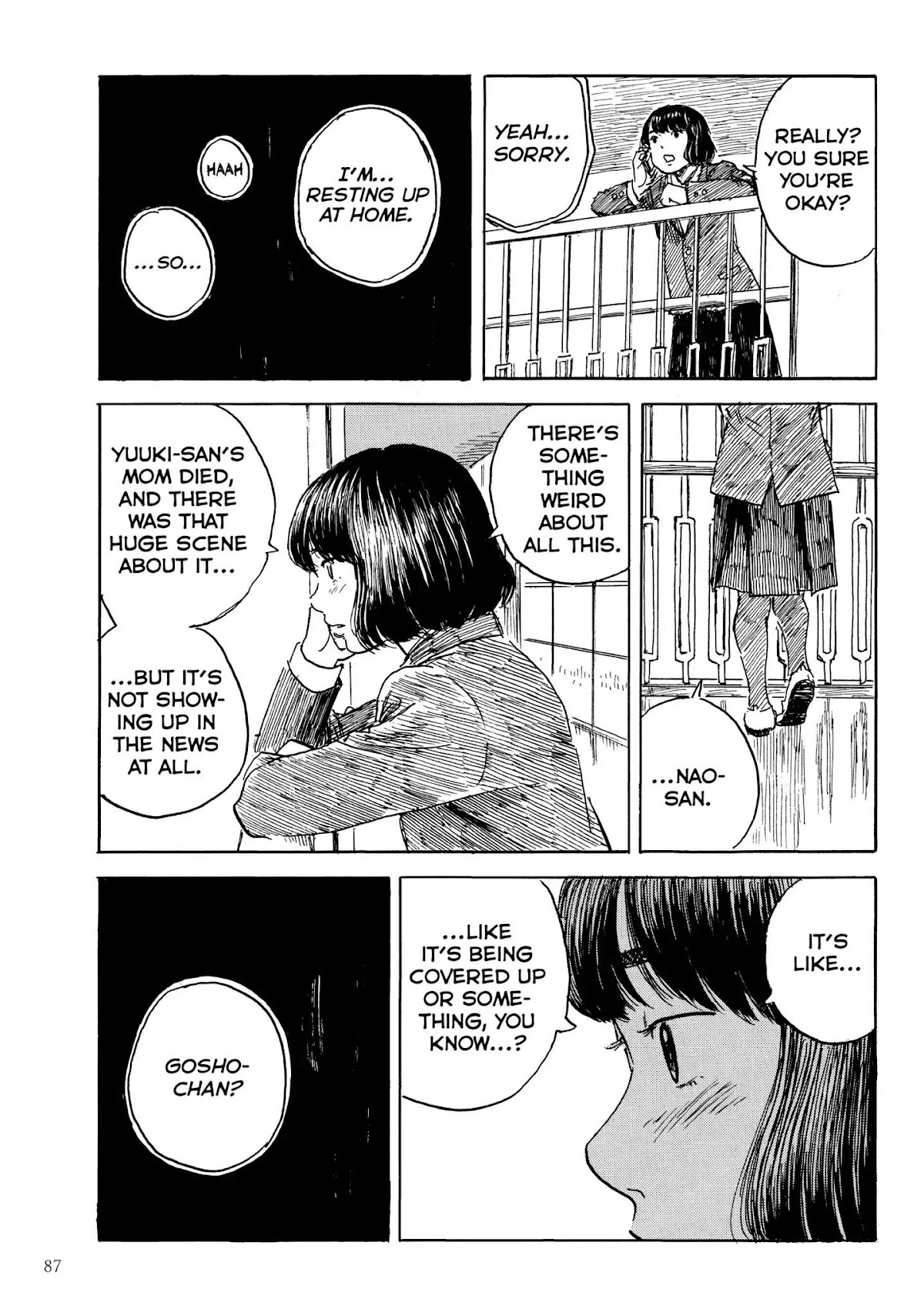Happiness (OSHIMI Shuzo) Chapter 18 page 9 - Chapter 18: Sister and Brother