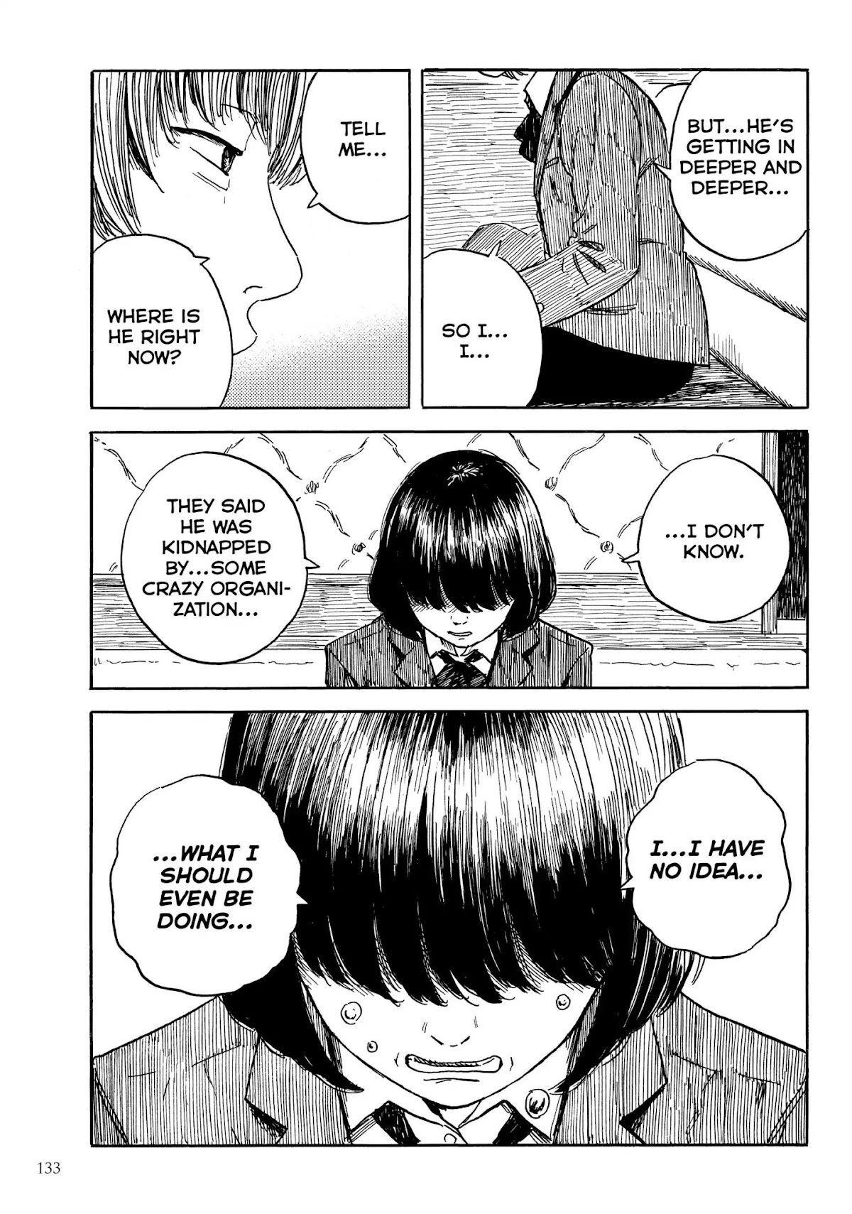 Happiness (OSHIMI Shuzo) Chapter 19 page 17 - Chapter 19: The Parting