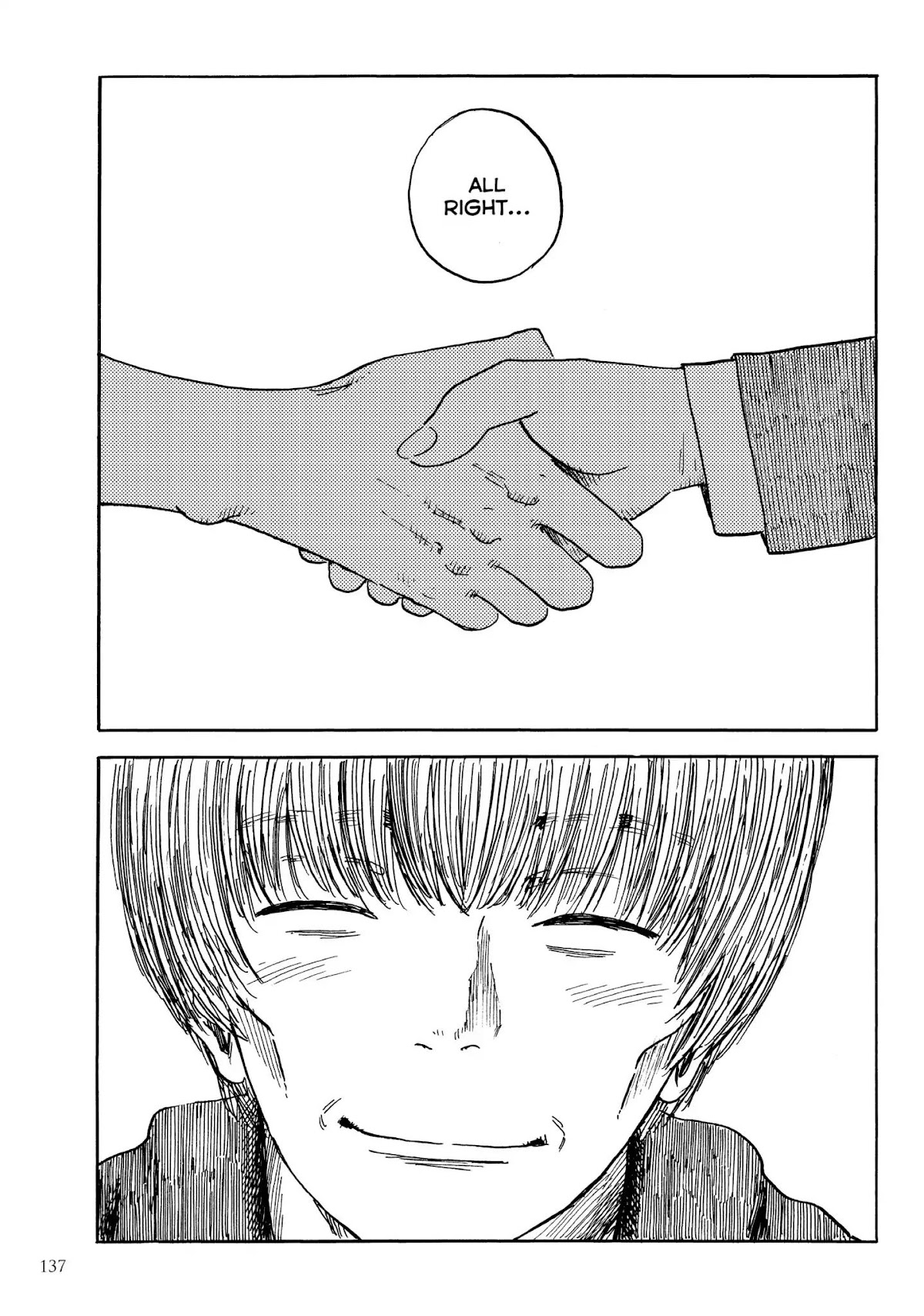 Happiness (OSHIMI Shuzo) Chapter 19 page 21 - Chapter 19: The Parting