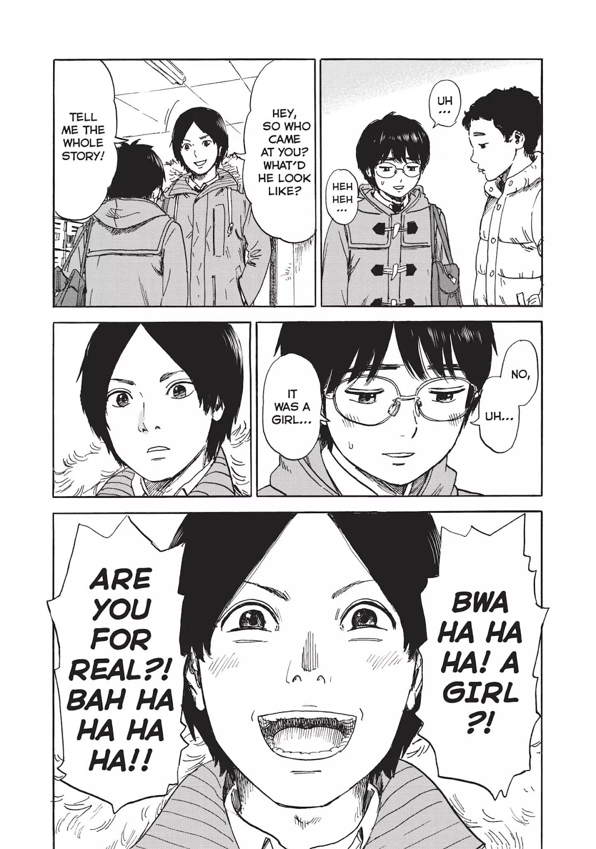 Happiness (OSHIMI Shuzo) Chapter 2 page 20 - Chapter 2: The Scent of Blood