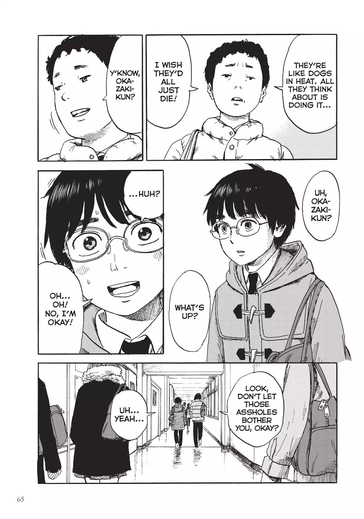 Happiness (OSHIMI Shuzo) Chapter 2 page 23 - Chapter 2: The Scent of Blood