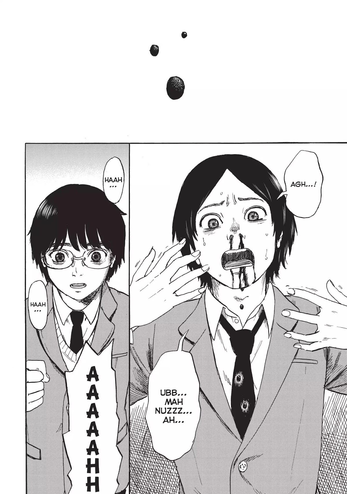 Happiness (OSHIMI Shuzo) Chapter 2 page 35 - Chapter 2: The Scent of Blood