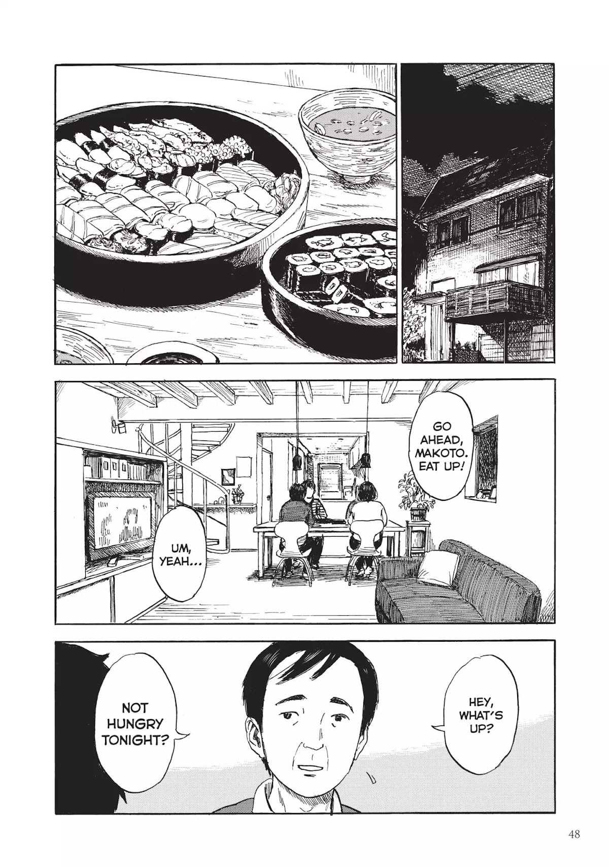 Happiness (OSHIMI Shuzo) Chapter 2 page 6 - Chapter 2: The Scent of Blood