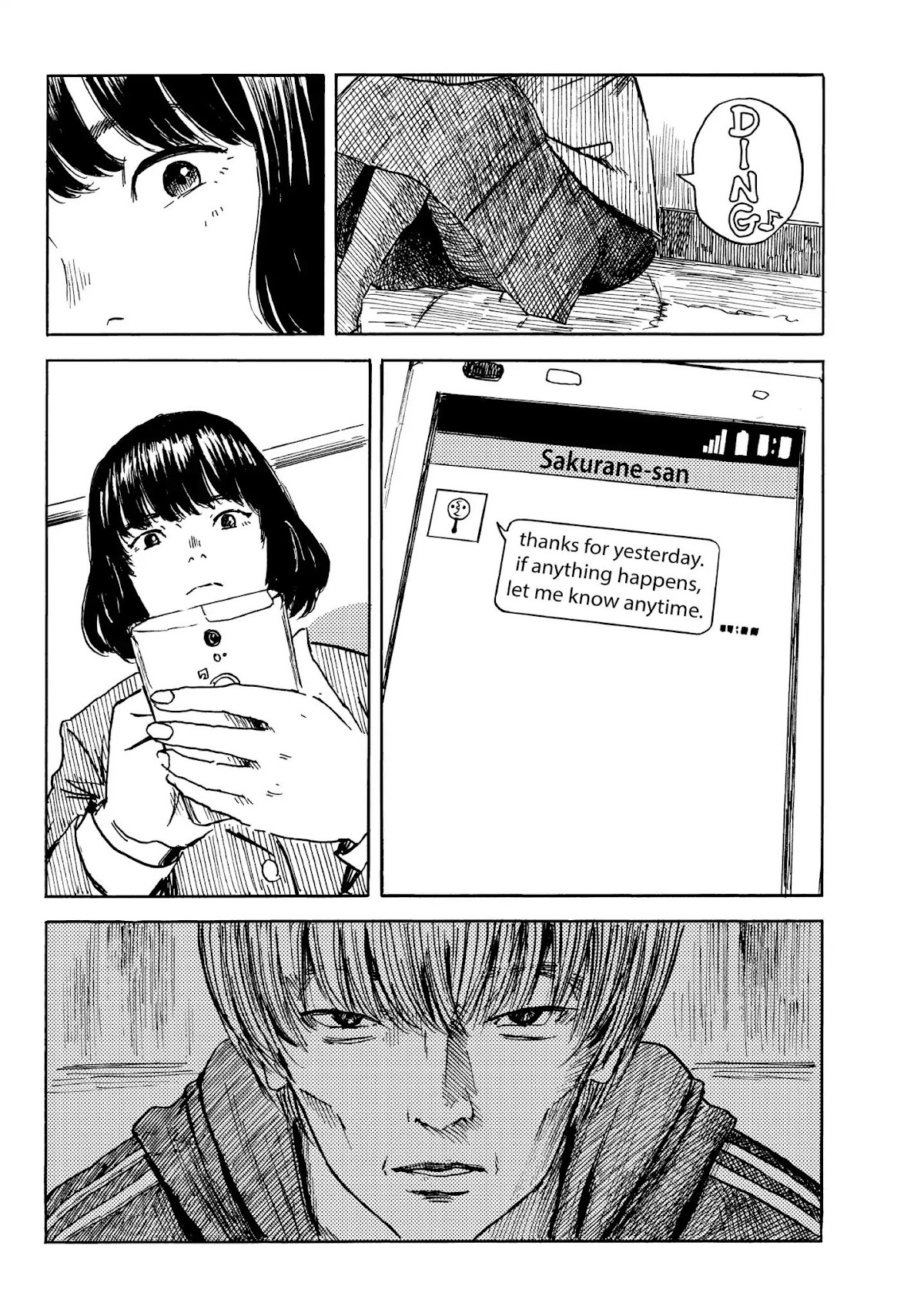 Happiness (OSHIMI Shuzo) Chapter 21 page 29 - Chapter 21: Blood Flower