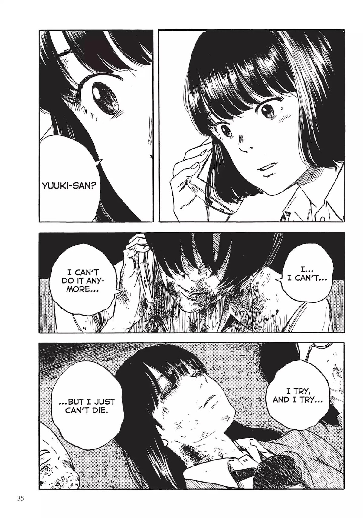Happiness (OSHIMI Shuzo) Chapter 21 page 34 - Chapter 21: Blood Flower