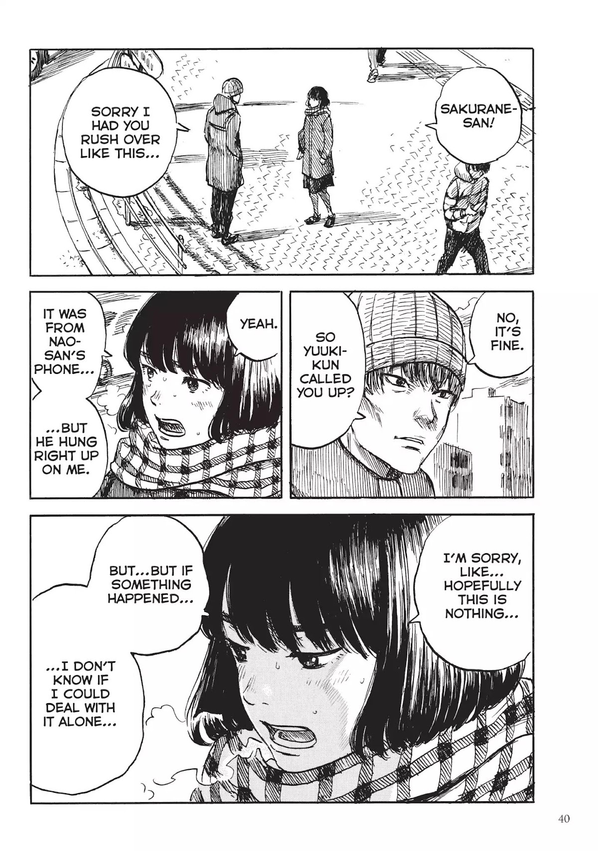 Happiness (OSHIMI Shuzo) Chapter 22 page 4 - Chapter 22: Allies