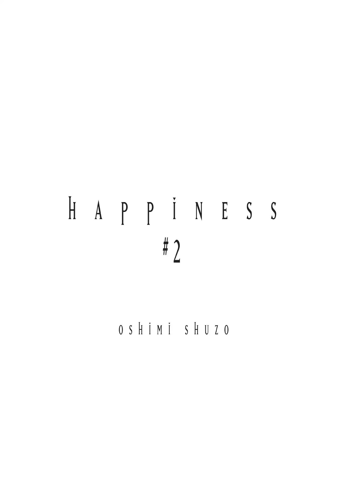 Happiness (OSHIMI Shuzo) Chapter 6 page 2 - Chapter 6: The Two Couples