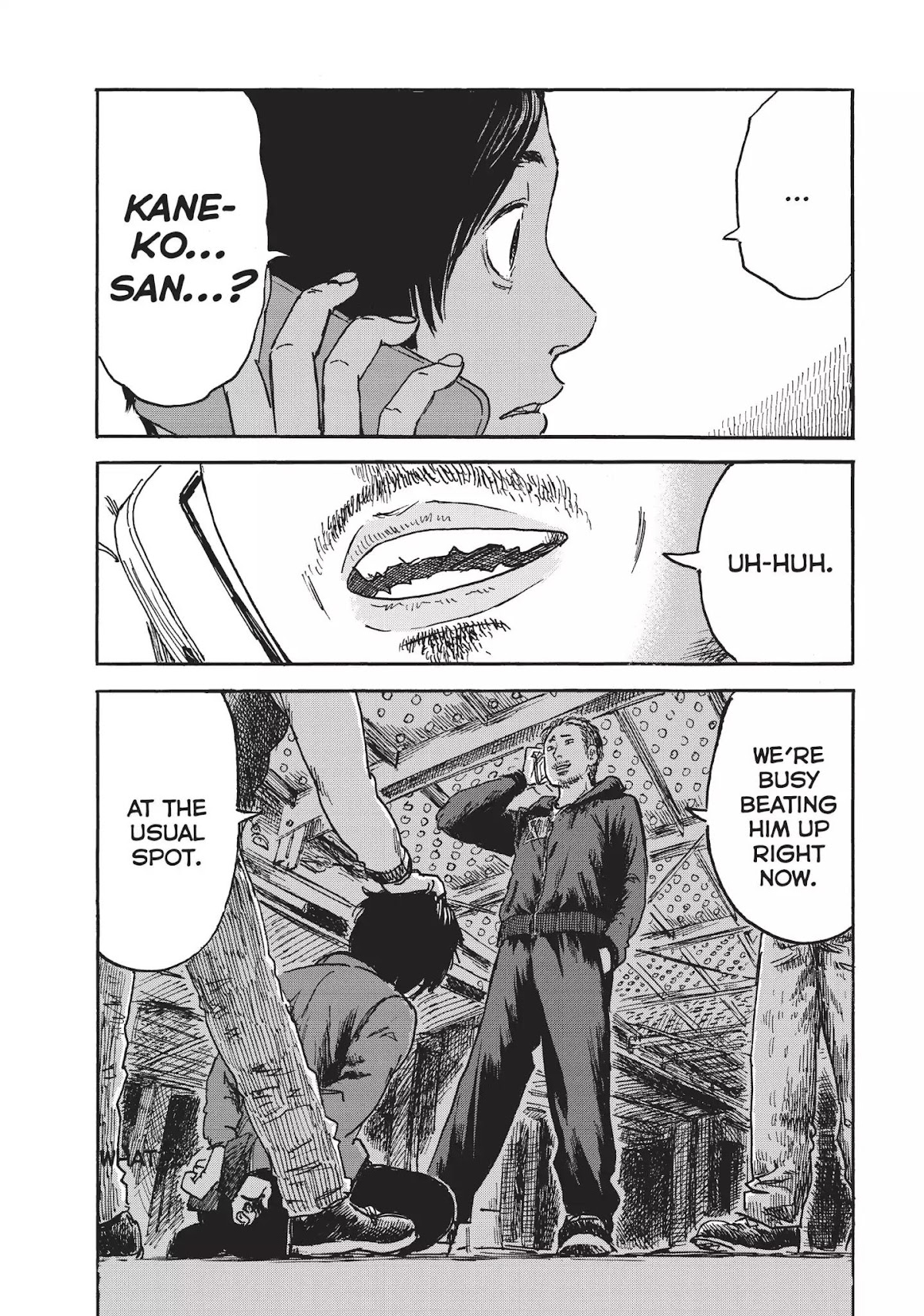 Happiness (OSHIMI Shuzo) Chapter 7 page 37 - Chapter 7: Forged in Blood