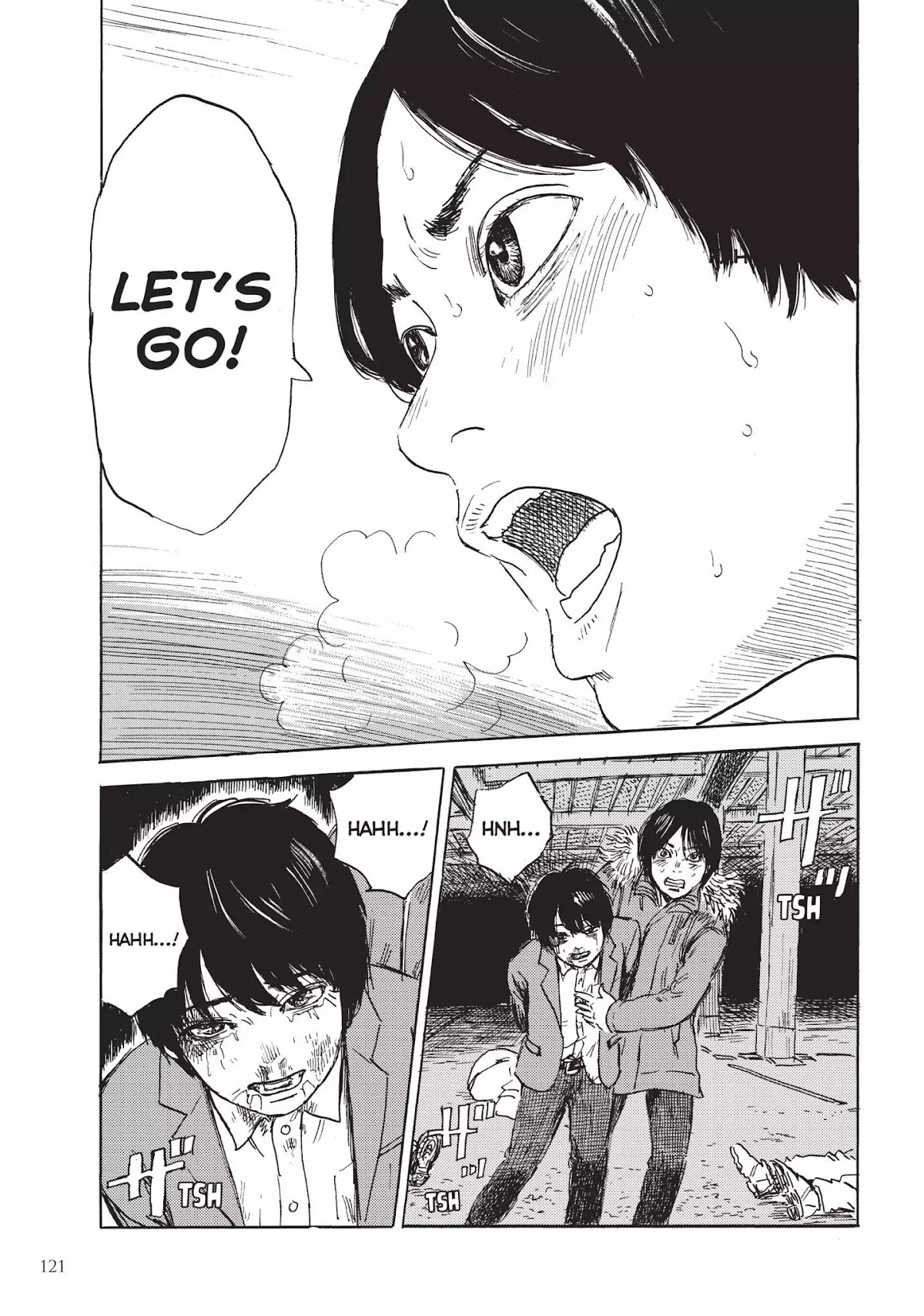 Happiness (OSHIMI Shuzo) Chapter 8 page 35 - Chapter 8: Cries and Shouts