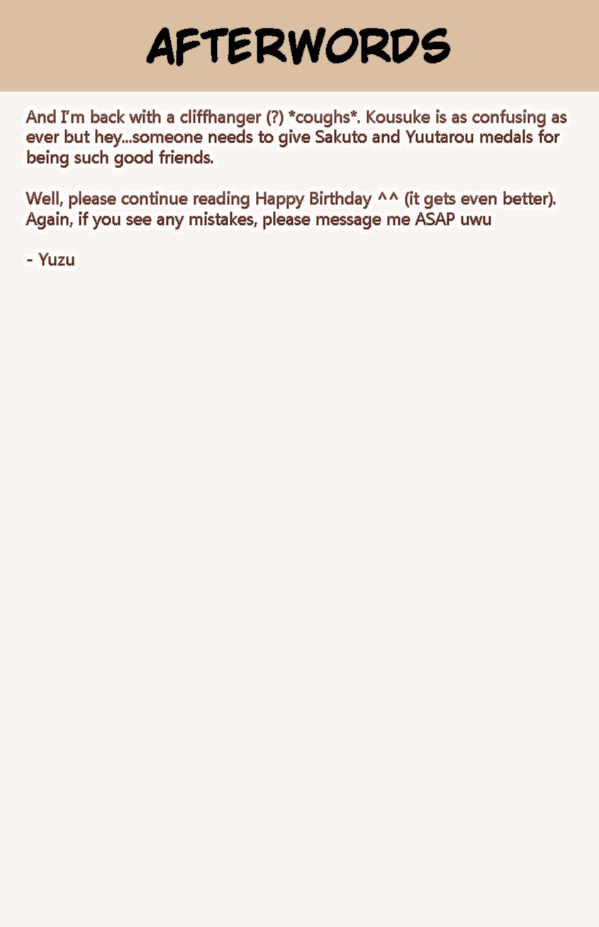 Happy Birthday (ymz) Chapter 3 page 28 - Chapter 3