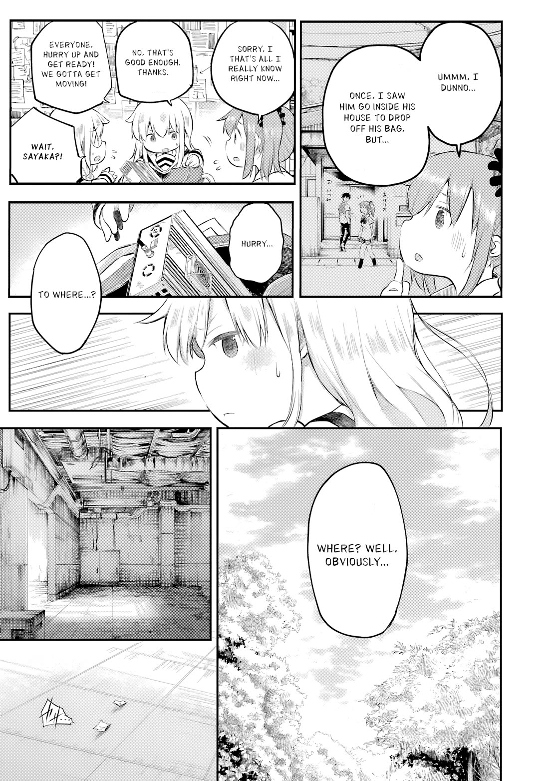 Happy End. Chapter 13 page 28 - Chapter 13: The Fading Room