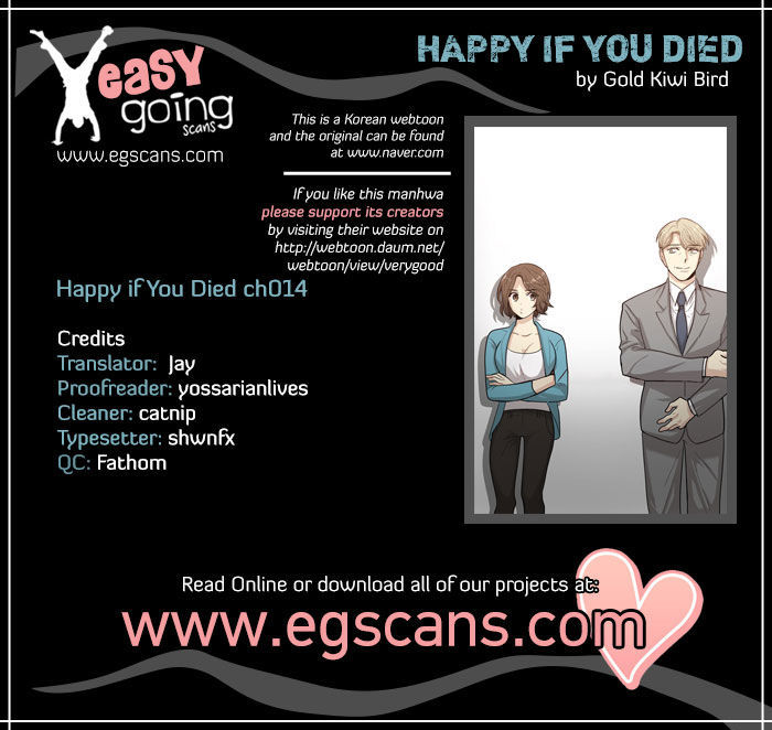 Happy if You Died Chapter 14 page 1 - Chapter 14