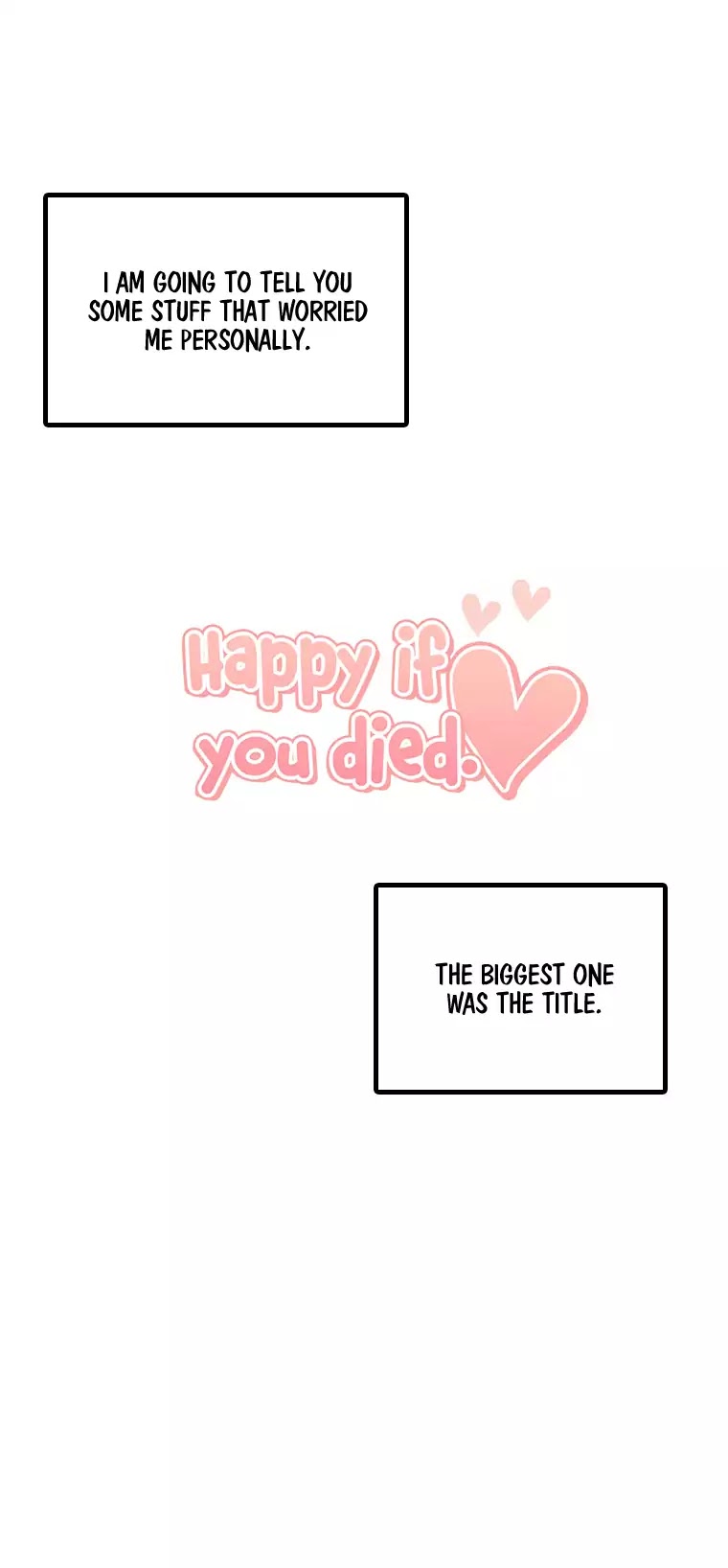 Happy if You Died Chapter 61.5 page 32 - Chapter 61.5