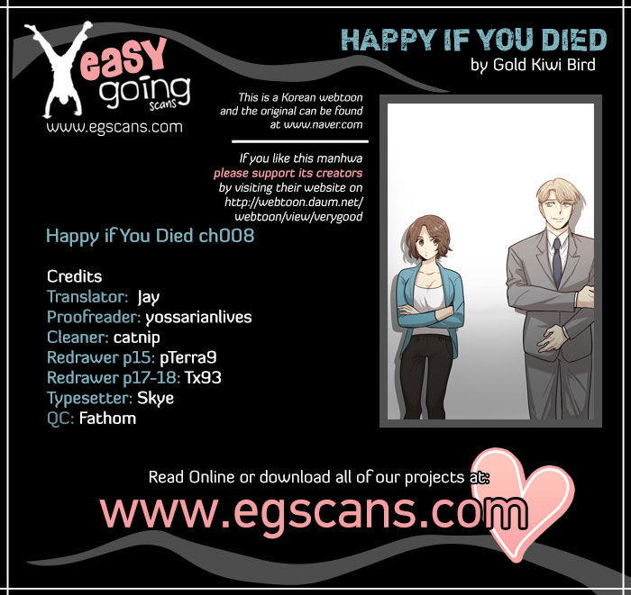 Happy if You Died Chapter 8 page 1 - Chapter 8