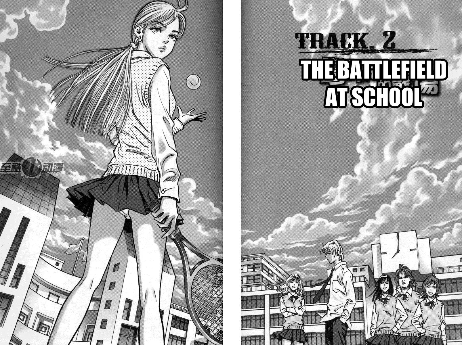 Happy Tennis Chapter 2 page 2 - Chapter 2: The Battlefield at School