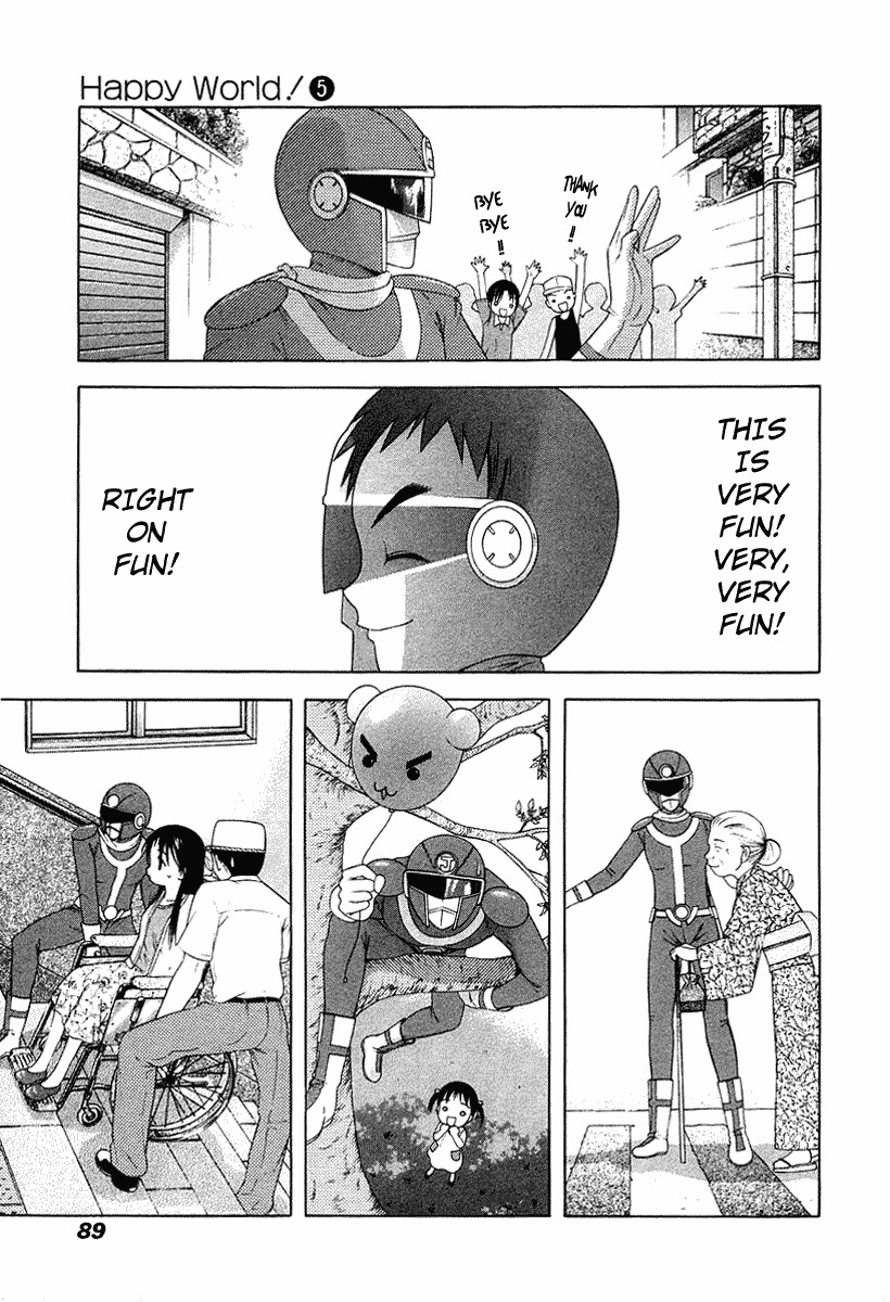 Happy World! Chapter 33 page 6 - Chapter 33: HERO (It's Time to be Heroes!)