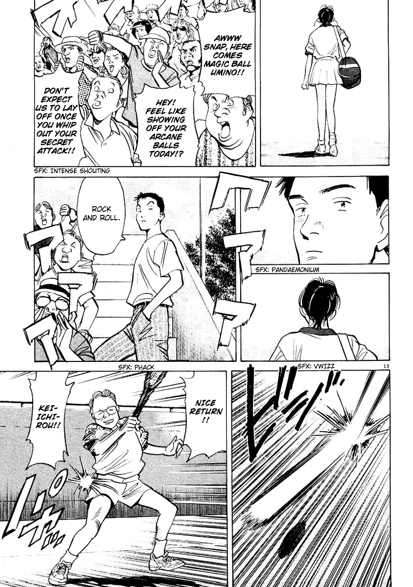 Happy! Chapter 128 page 13 - Chapter 128: Commence The US Open Prelims!!