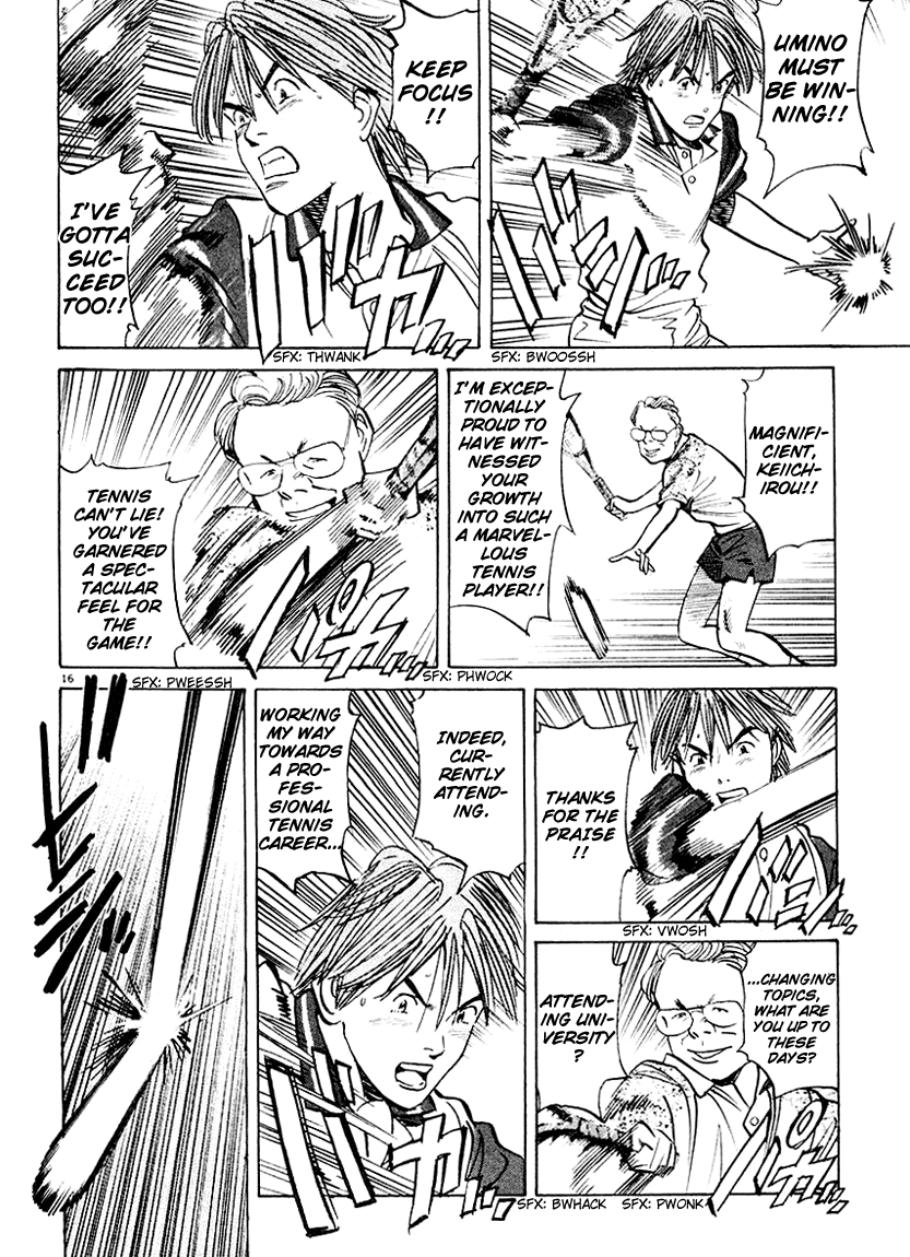 Happy! Chapter 128 page 16 - Chapter 128: Commence The US Open Prelims!!