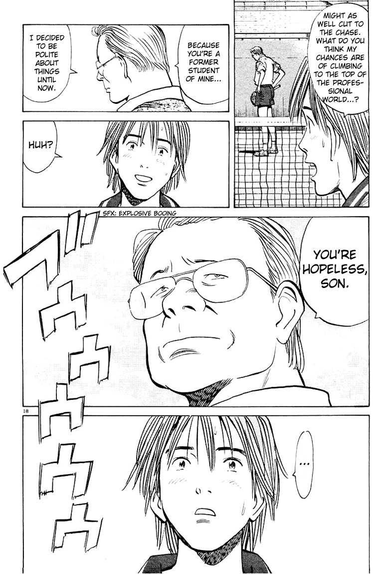 Happy! Chapter 128 page 18 - Chapter 128: Commence The US Open Prelims!!