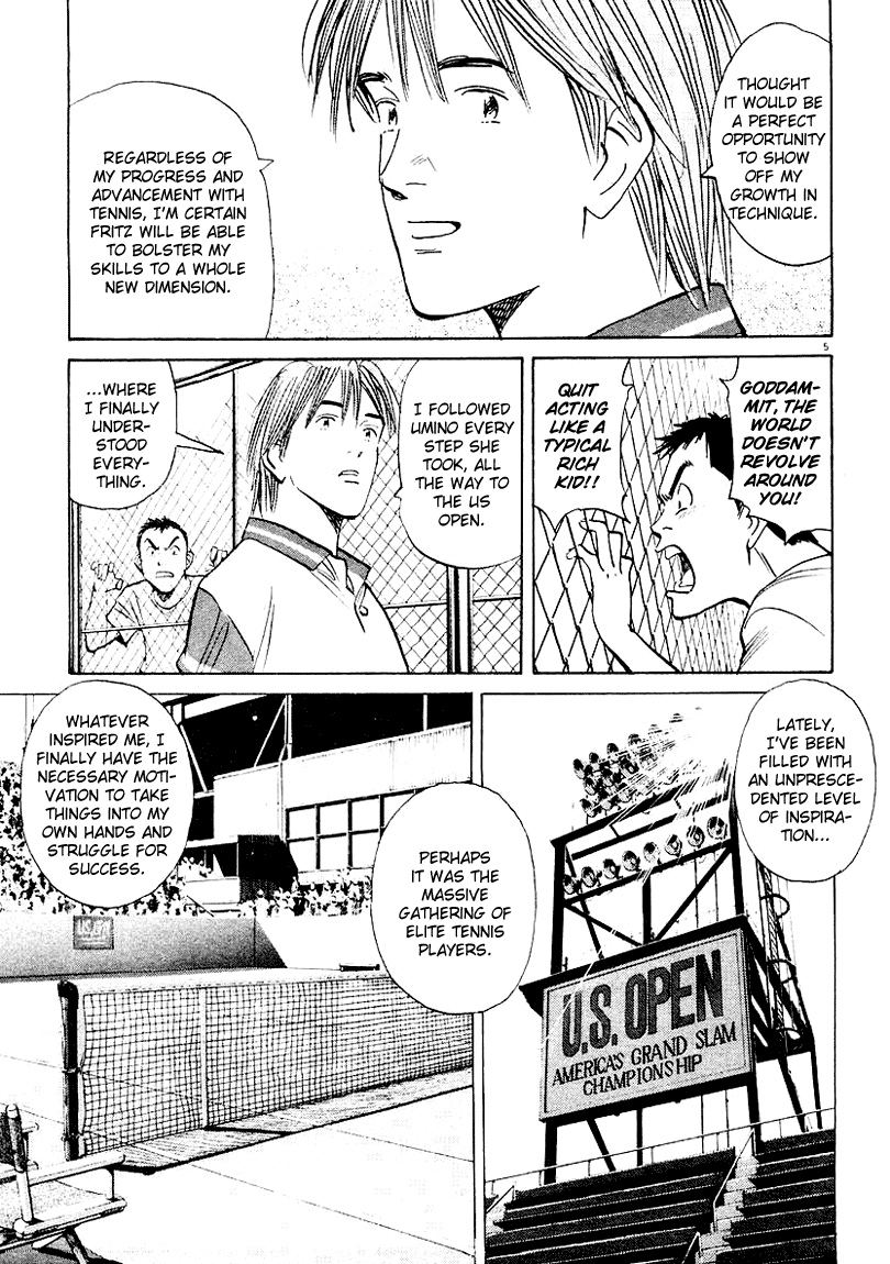 Happy! Chapter 128 page 5 - Chapter 128: Commence The US Open Prelims!!