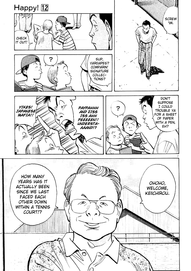 Happy! Chapter 128 page 7 - Chapter 128: Commence The US Open Prelims!!